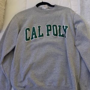 Cal poly crew neck